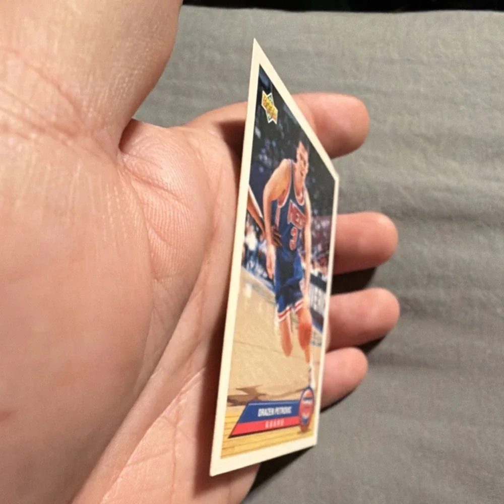 Upper Deck 1992-93 McDonald's Drazen Petrovic #P27 New Jersey Nets